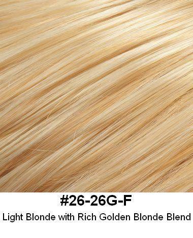 Natural Looking Demi 3/4 Wig Topper 9" Hair 8"x10" Base Look of Love - Image Maker Wigs Online