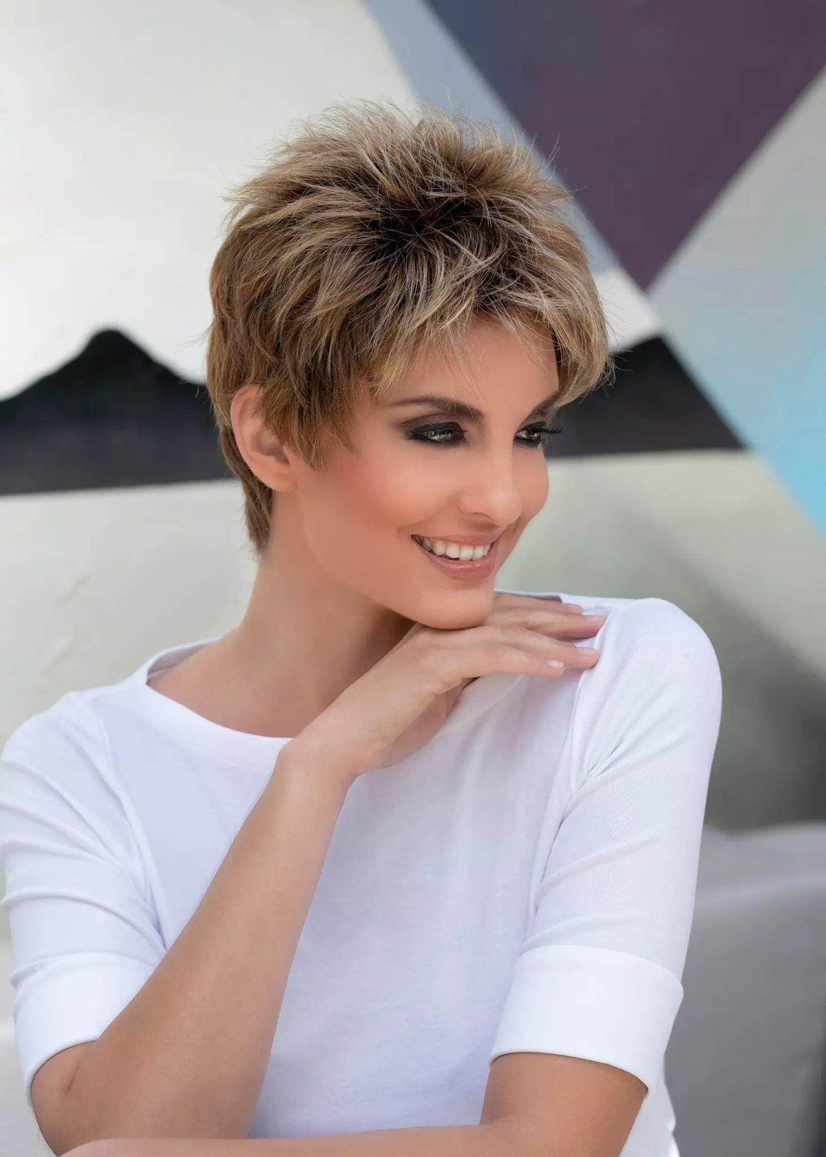 Penelope Open Top Synthetic Wig - Image Maker Wigs Online
