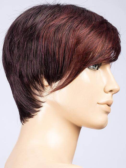 Point Wig by Ellen Wille – Edgy Asymmetrical Cut, Mono Crown, Lightweight Synthetic - Image Maker Wigs Online