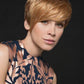 Point Wig by Ellen Wille – Edgy Asymmetrical Cut, Mono Crown, Lightweight Synthetic - Image Maker Wigs Online