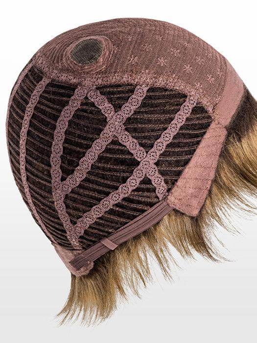 Point Wig by Ellen Wille – Edgy Asymmetrical Cut, Mono Crown, Lightweight Synthetic - Image Maker Wigs Online