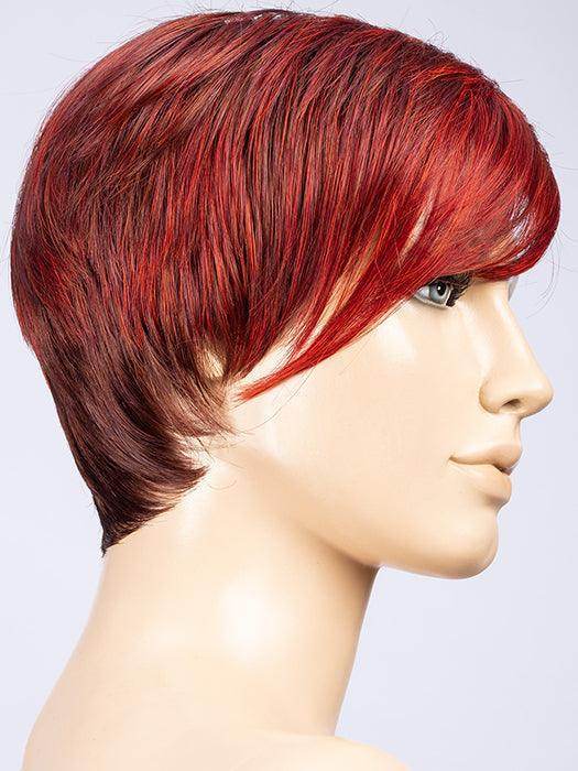 Point Wig by Ellen Wille – Edgy Asymmetrical Cut, Mono Crown, Lightweight Synthetic - Image Maker Wigs Online