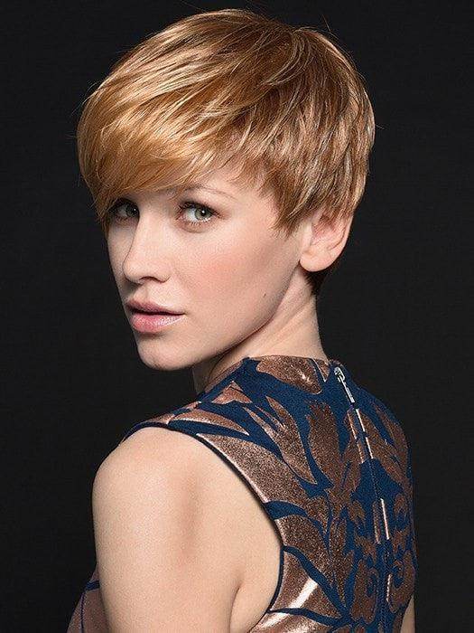 Point Wig by Ellen Wille – Edgy Asymmetrical Cut, Mono Crown, Lightweight Synthetic - Image Maker Wigs Online