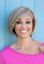 Shyla EnvyHair Human Hair/ Synthetic Blend Wig Hand - Tied - Image Maker Wigs Online