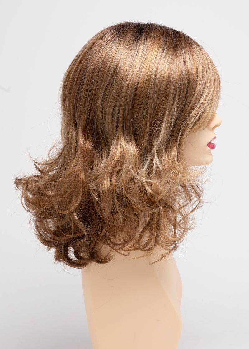 Sonia | Open Top Wig | Shoulder Length | Envy | SONIA-Ginger Cream | Envyhair Wig | Image Maker Wigs Online