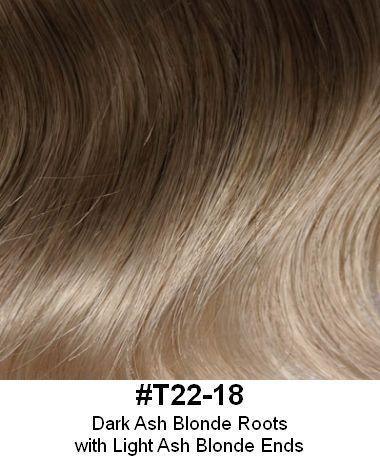 Style 158 - 3/4 Hair Topper 9.5"x9" base 4 - 5' long Hair Extension Addition - Image Maker Wigs Online