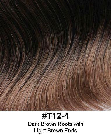 Style 158 - 3/4 Hair Topper 9.5"x9" base 4 - 5' long Hair Extension Addition - Image Maker Wigs Online