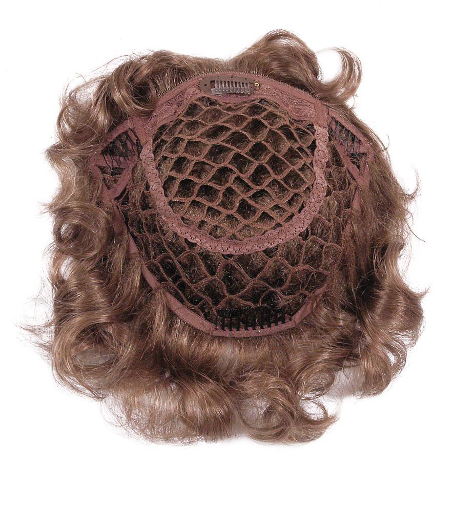 Style 158 - 3/4 Hair Topper 9.5"x9" base 4 - 5' long Hair Extension Addition - Image Maker Wigs Online
