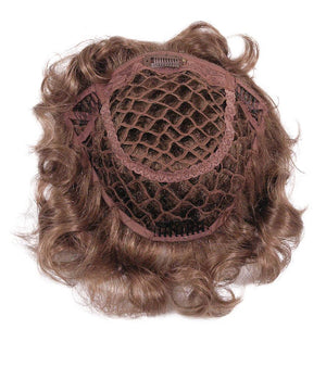 Style 158 - 3/4 Hair Topper 9.5"x9" base 4 - 5' long Hair Extension Addition - Image Maker Wigs Online