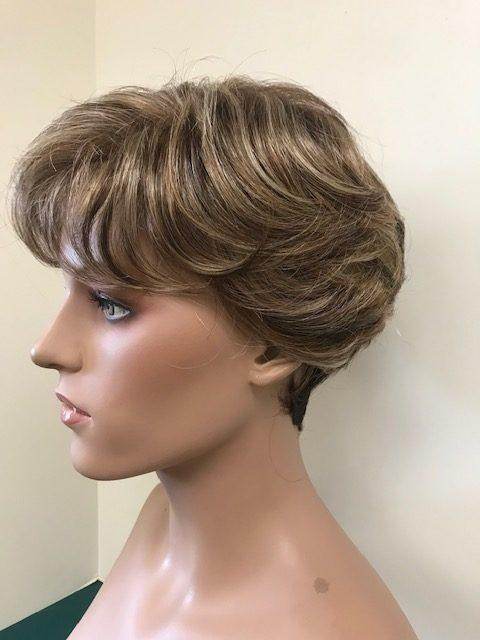 STYLE 600 - S Wig Lady Diana, Illusion front hairline Look of Love - Image Maker Wigs Online