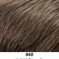 STYLE HBT - XTRA - Extra large topper, can pull some of own hair through base, integration hairpiece made of kanekalon fiber; base 5"X5"&nbsp; Look of Love - Image Maker Wigs Online