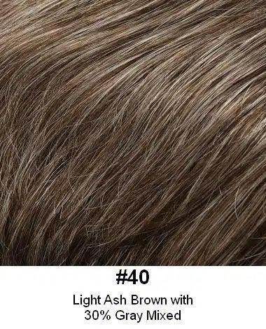 STYLE HBT - XTRA - Extra large topper, can pull some of own hair through base, integration hairpiece made of kanekalon fiber; base 5"X5"&nbsp; Look of Love - Image Maker Wigs Online