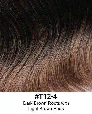 STYLE HBT - XTRA - Extra large topper, can pull some of own hair through base, integration hairpiece made of kanekalon fiber; base 5"X5"&nbsp; Look of Love - Image Maker Wigs Online