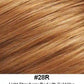 STYLE HBT - XTRA - Extra large topper, can pull some of own hair through base, integration hairpiece made of kanekalon fiber; base 5"X5"&nbsp; Look of Love - Image Maker Wigs Online