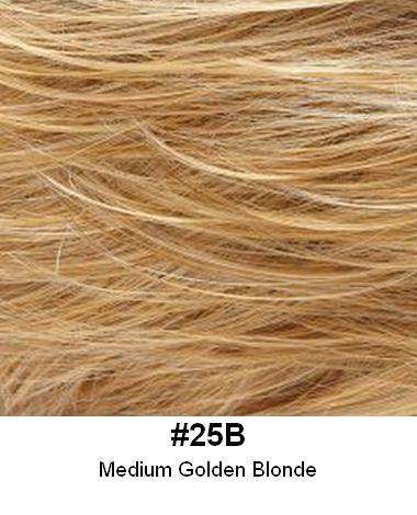STYLE HBT - XTRA - Extra large topper, can pull some of own hair through base, integration hairpiece made of kanekalon fiber; base 5"X5"&nbsp; Look of Love - Image Maker Wigs Online