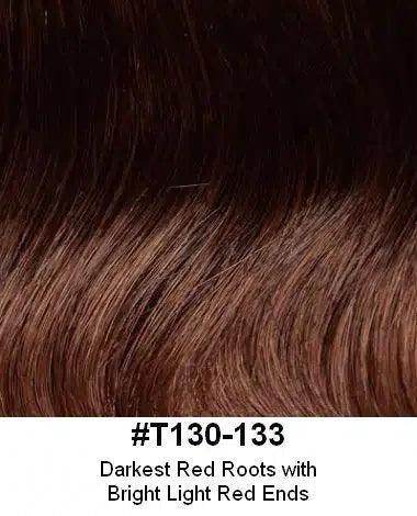 STYLE HBT - XTRA - Extra large topper, can pull some of own hair through base, integration hairpiece made of kanekalon fiber; base 5"X5"&nbsp; Look of Love - Image Maker Wigs Online