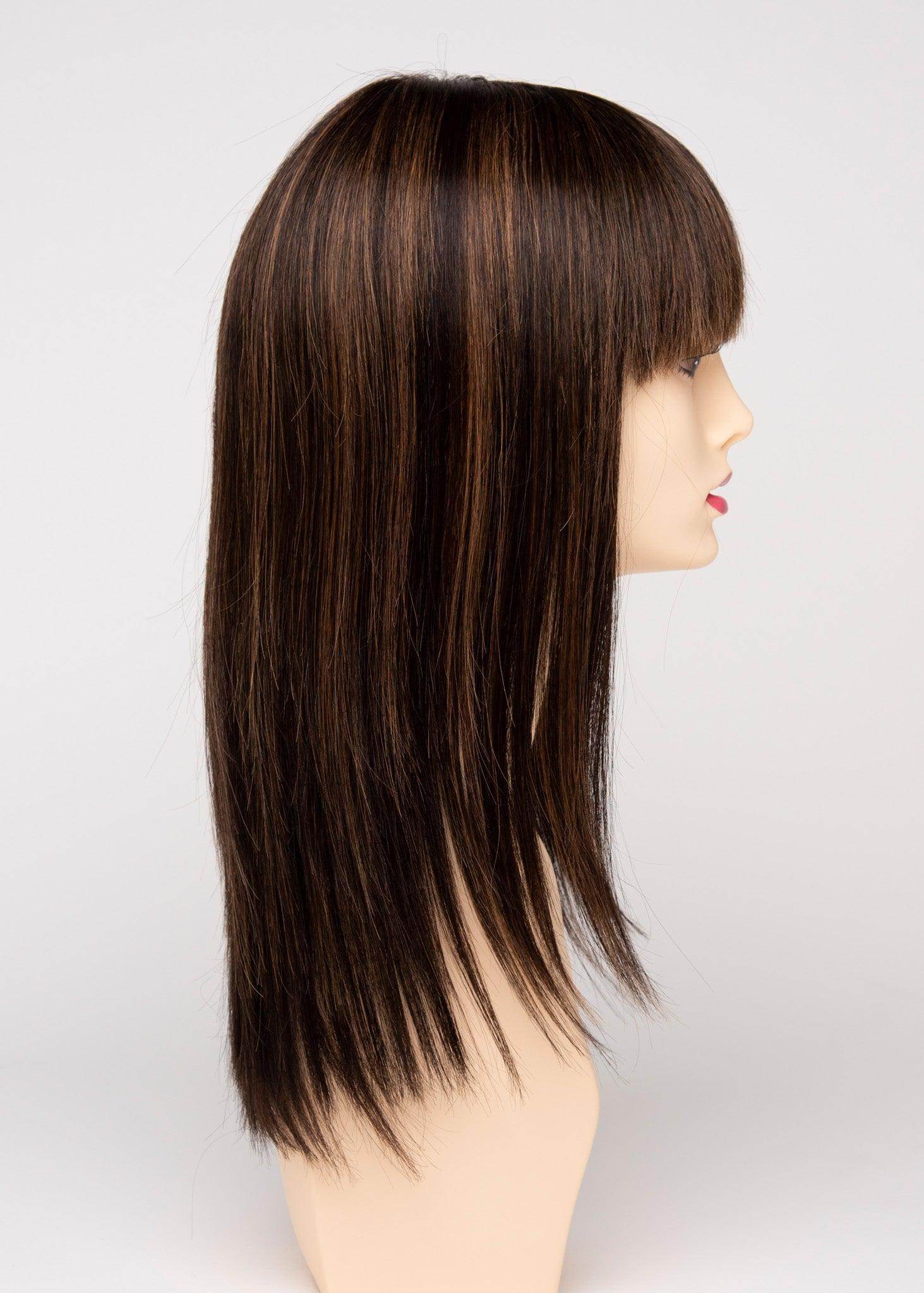 Taryn EnvyHair Human / Synthetic Blend Mono Top Wig - Image Maker Wigs Online
