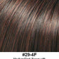 Topper Human Hair 4.5" x 5" base 6" long Addition  237 - H | Look of Love - Image Maker Wigs Online
