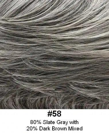 Topper Human Hair Integration Piece 4" x 6" Addition Extension | Look of Love - Image Maker Wigs Online