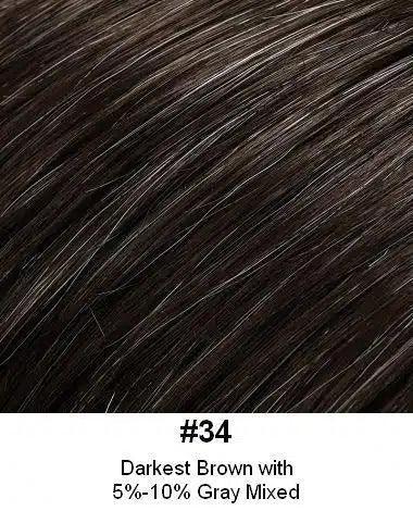 Topper Human Hair Integration Piece 4" x 6" Addition Extension | Look of Love - Image Maker Wigs Online