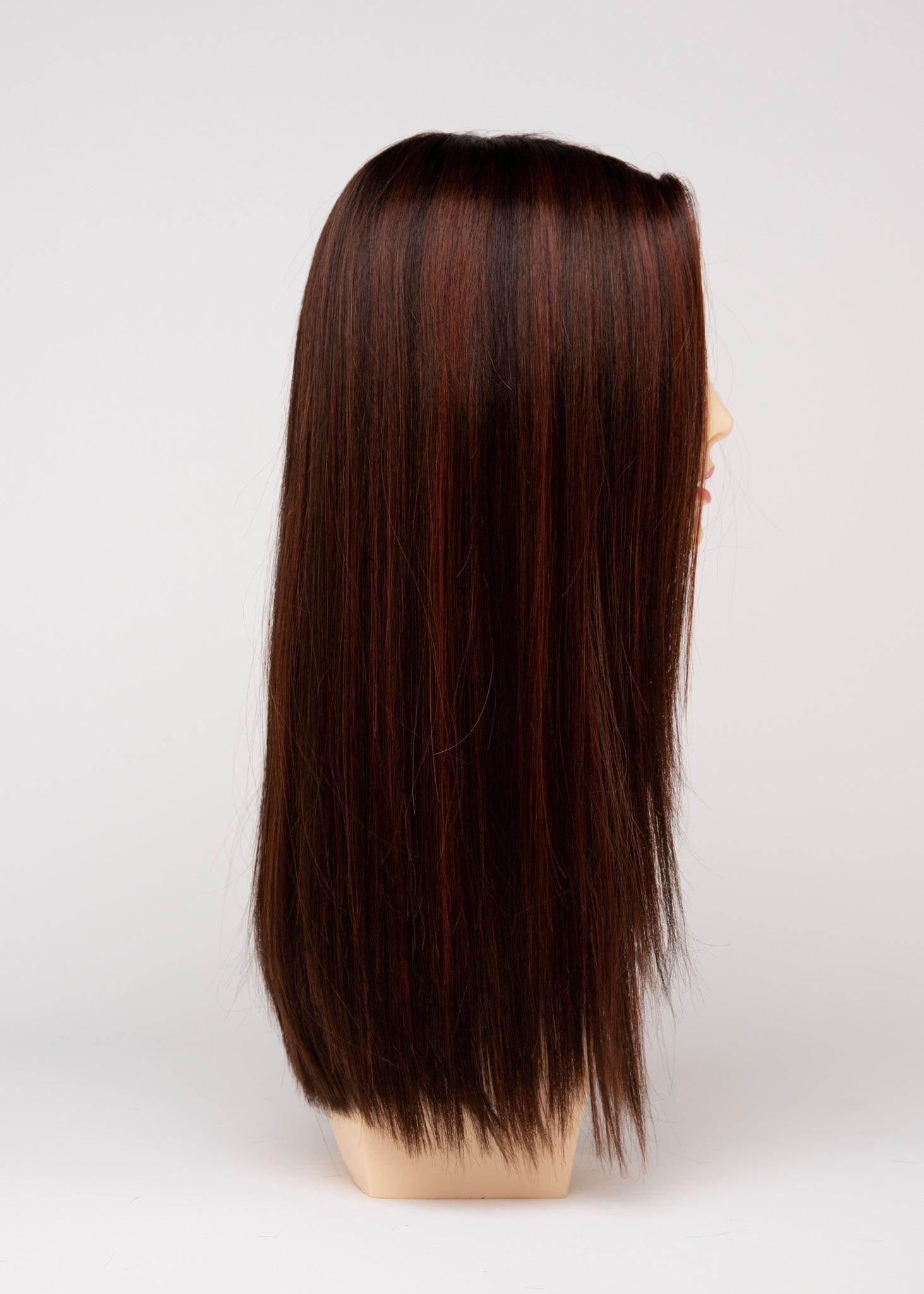 Veronica EnvyHair Human Synthetic Blend Mono Top lace front Wig - Image Maker Wigs Online