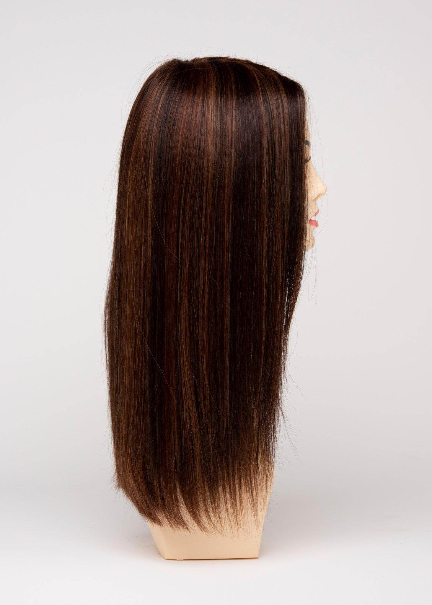 Veronica EnvyHair Human Synthetic Blend Mono Top lace front Wig - Image Maker Wigs Online