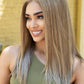 Veronica EnvyHair Human Synthetic Blend Mono Top lace front Wig - Image Maker Wigs Online