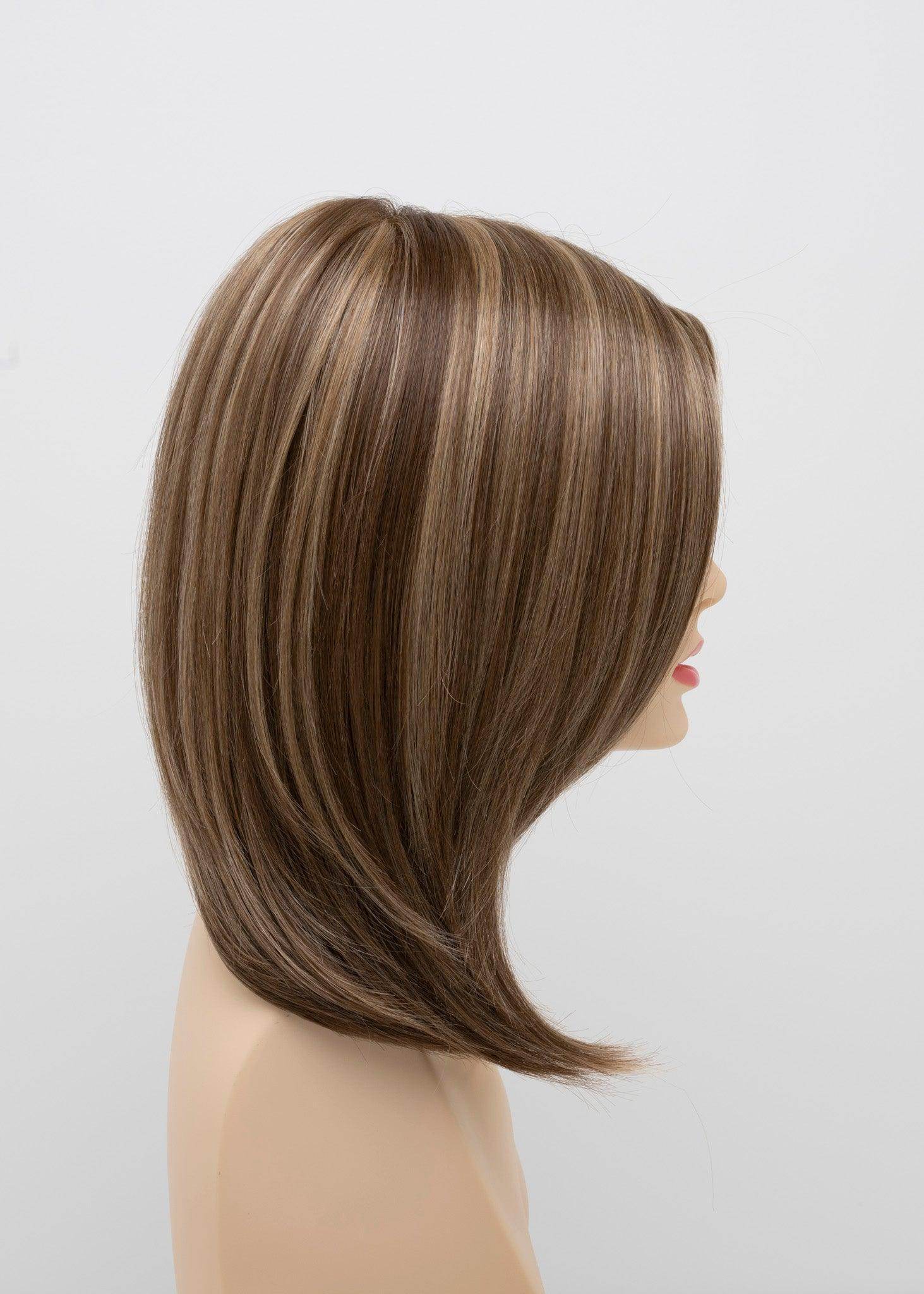 Zoey Human Synthetic Blend Lace Front Mono Top Hand tied Wig - Image Maker Wigs Online
