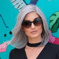 Zoey Human Synthetic Blend Lace Front Mono Top Hand tied Wig - Image Maker Wigs Online